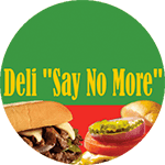 Deli Say No More Logo