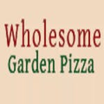 Wholesome Garden Pizza Logo