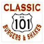 Classic 101 Burgers and Shakes Logo