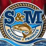 S & M Seafood & Produce Logo