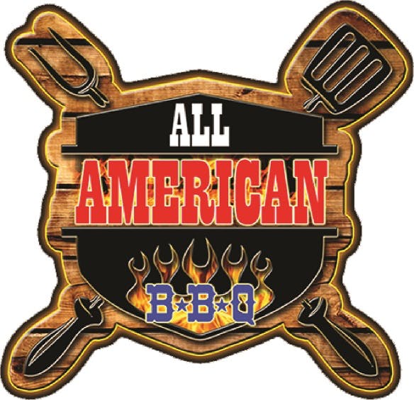 All American BBQ Logo