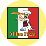 Milan Pizza Logo