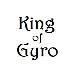 King of Gyro - New Brunswick Logo