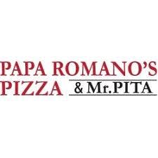 Papa Romano's Pizza & Mr. Pita Logo