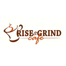 Rise and Grind Cafe- N Dr. MLK Logo