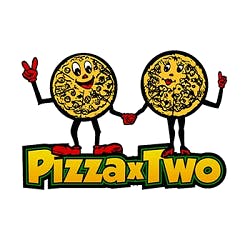 Pizza x Two Logo