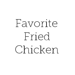 Favorite Fried Chicken Logo