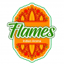 Flames Indian Aroma Logo