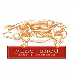 Pine Shed Ribs & Barbecue Logo