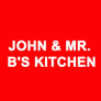 John's and Mr. B's Kitchen Logo