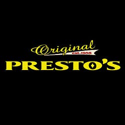 Presto's Pizza Logo