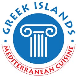 Greek Islands Mediterranean Cuisine Logo