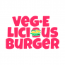 Veg-e-licious Burger Logo