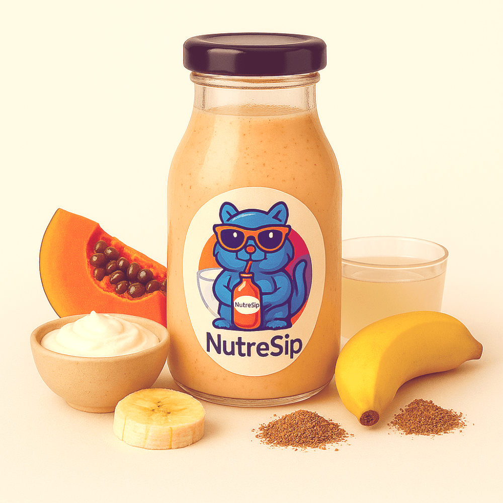 Papaya Yogurt Digestive Smoothie