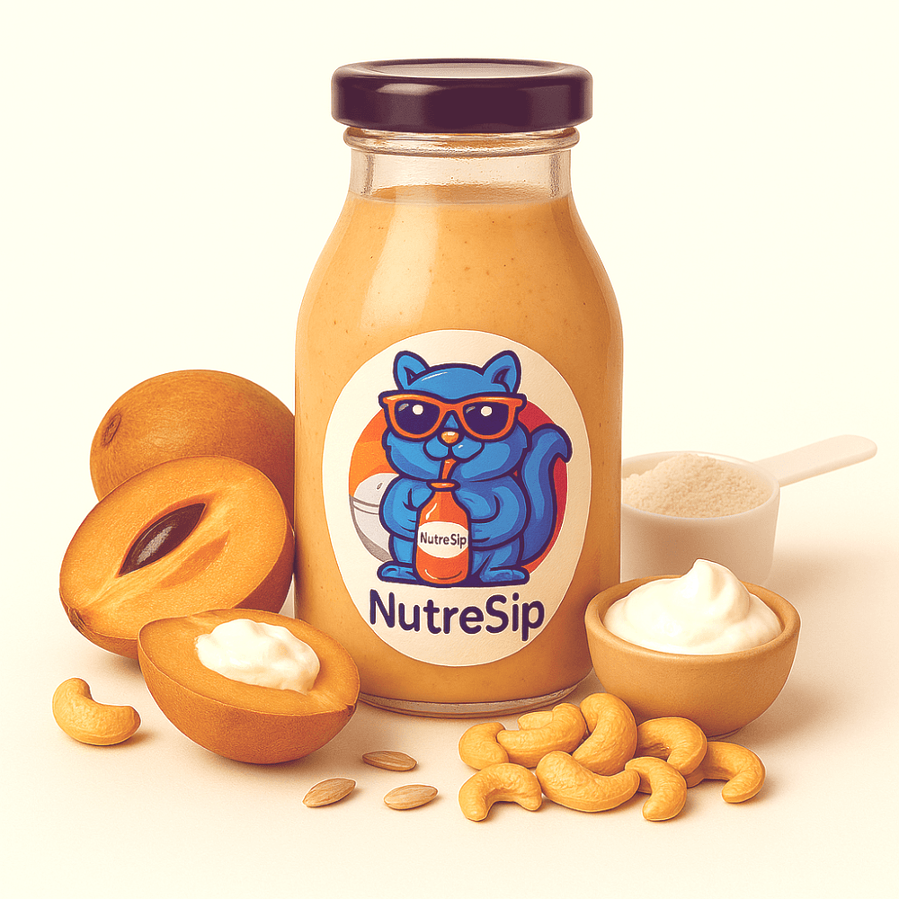 High-Protein Chikoo Smoothie