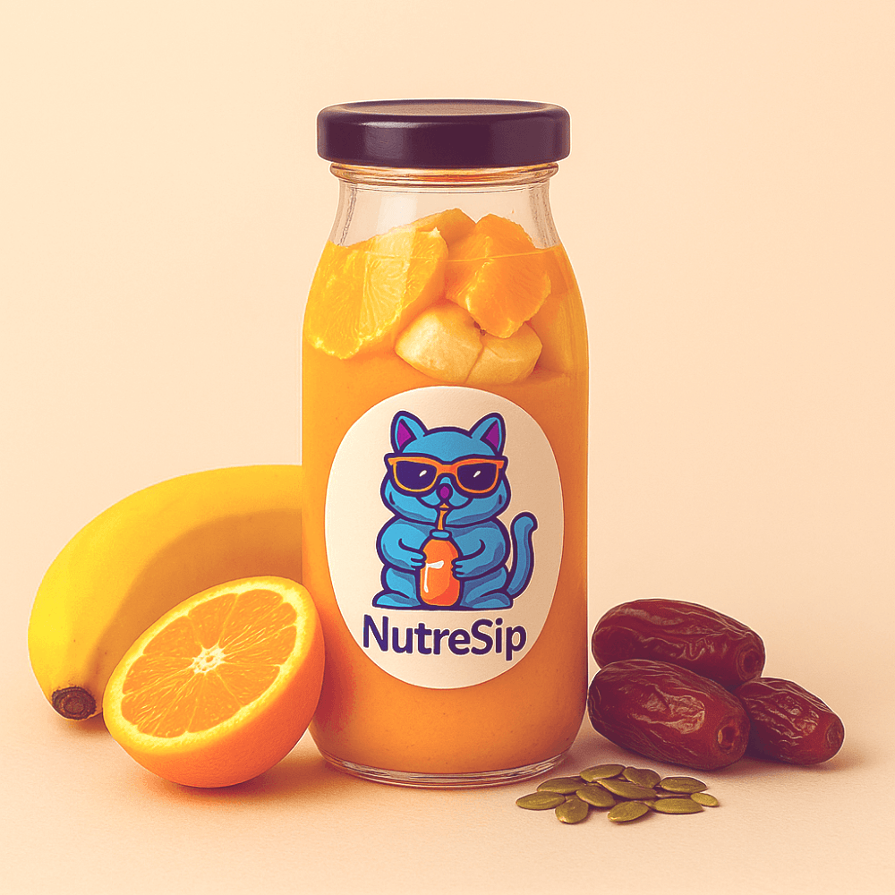 Salted Banana–Orange Energy Smoothie