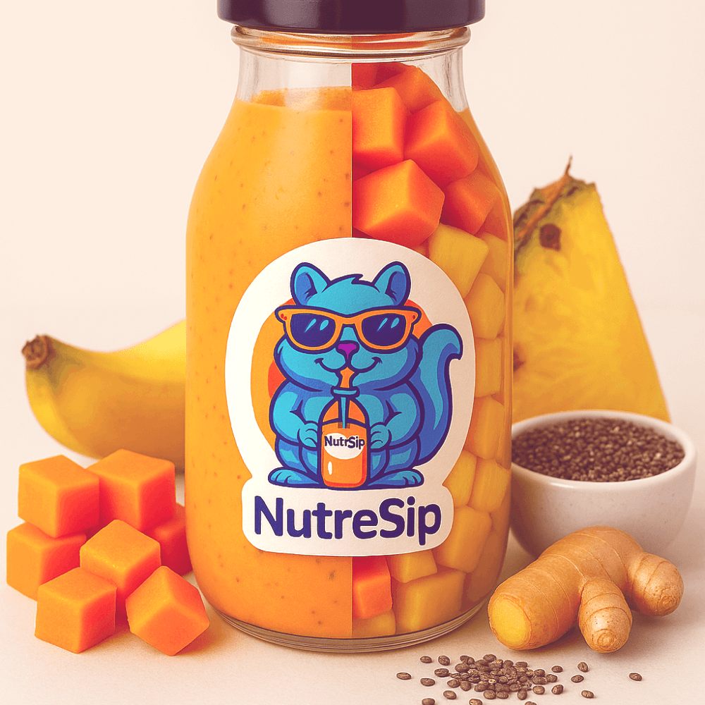 Papaya–Pineapple Vitality Smoothie