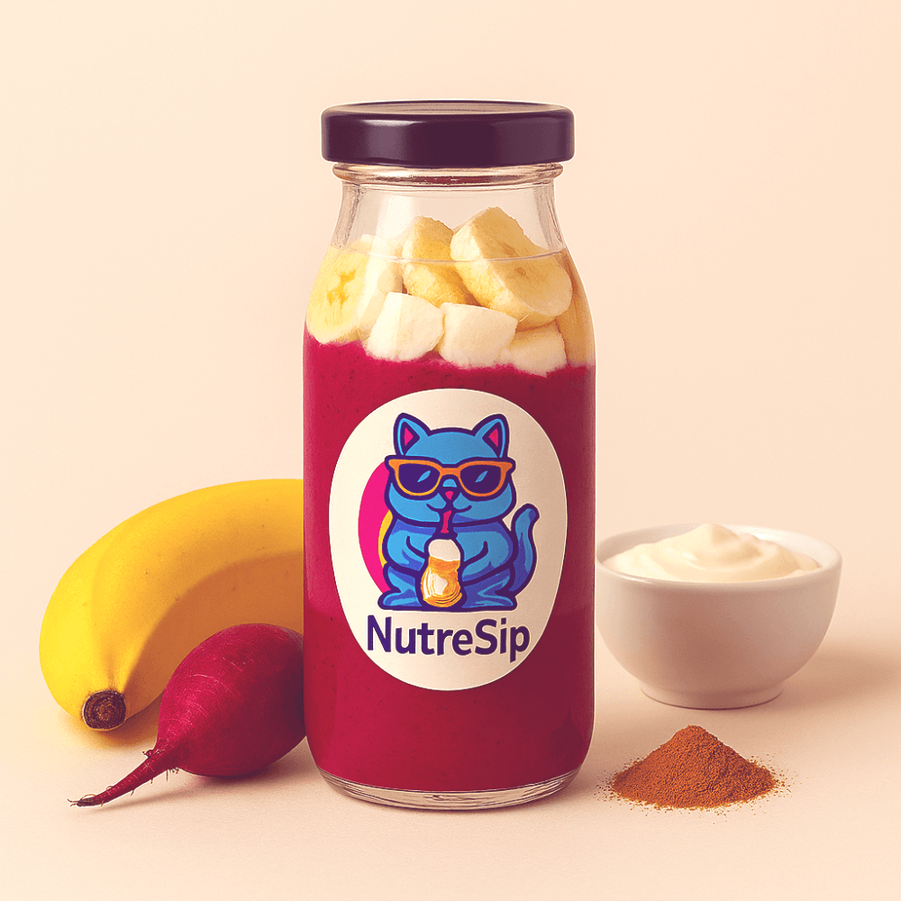 Beetroot Banana Power Smoothie