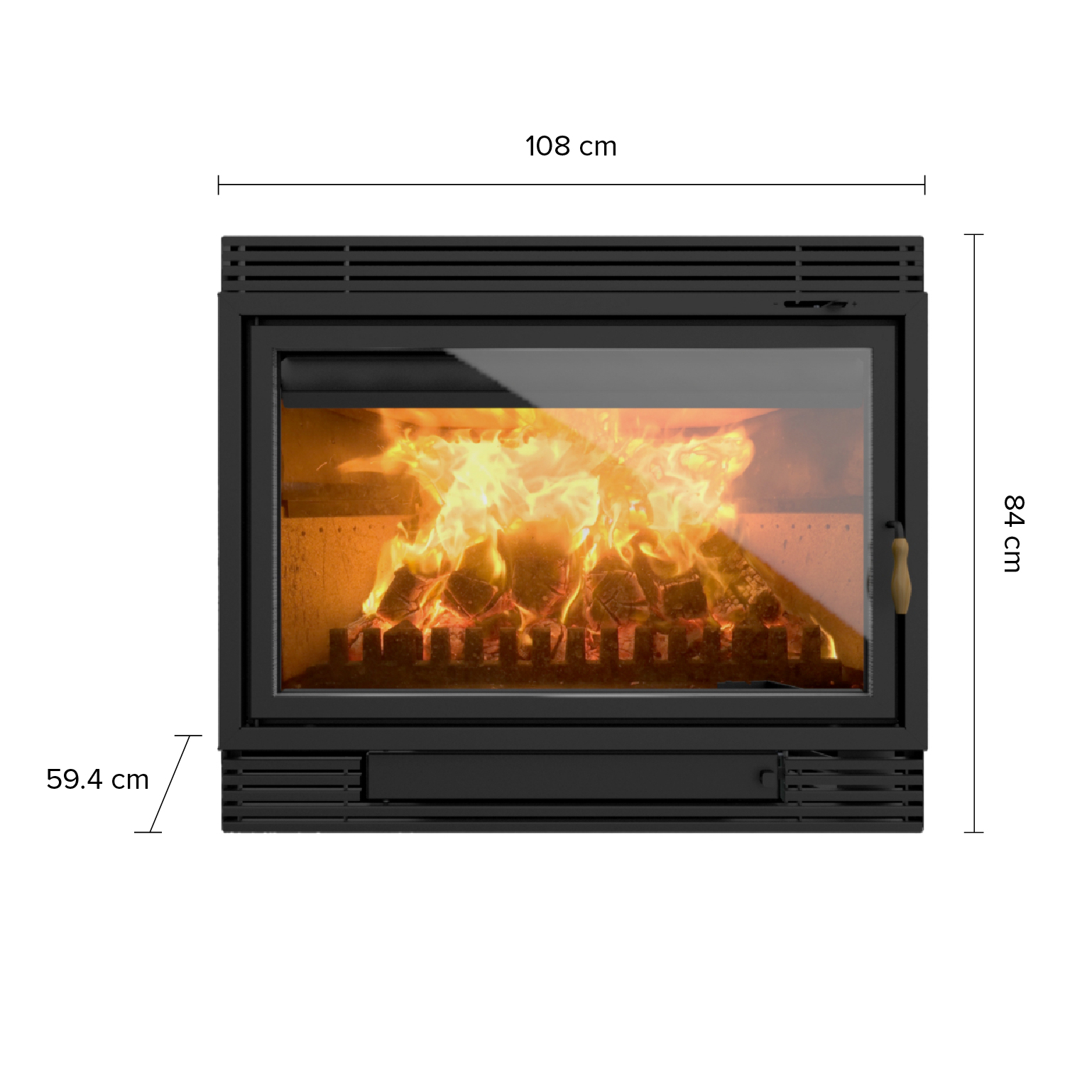 Bosca Chimenea Insertable 1100