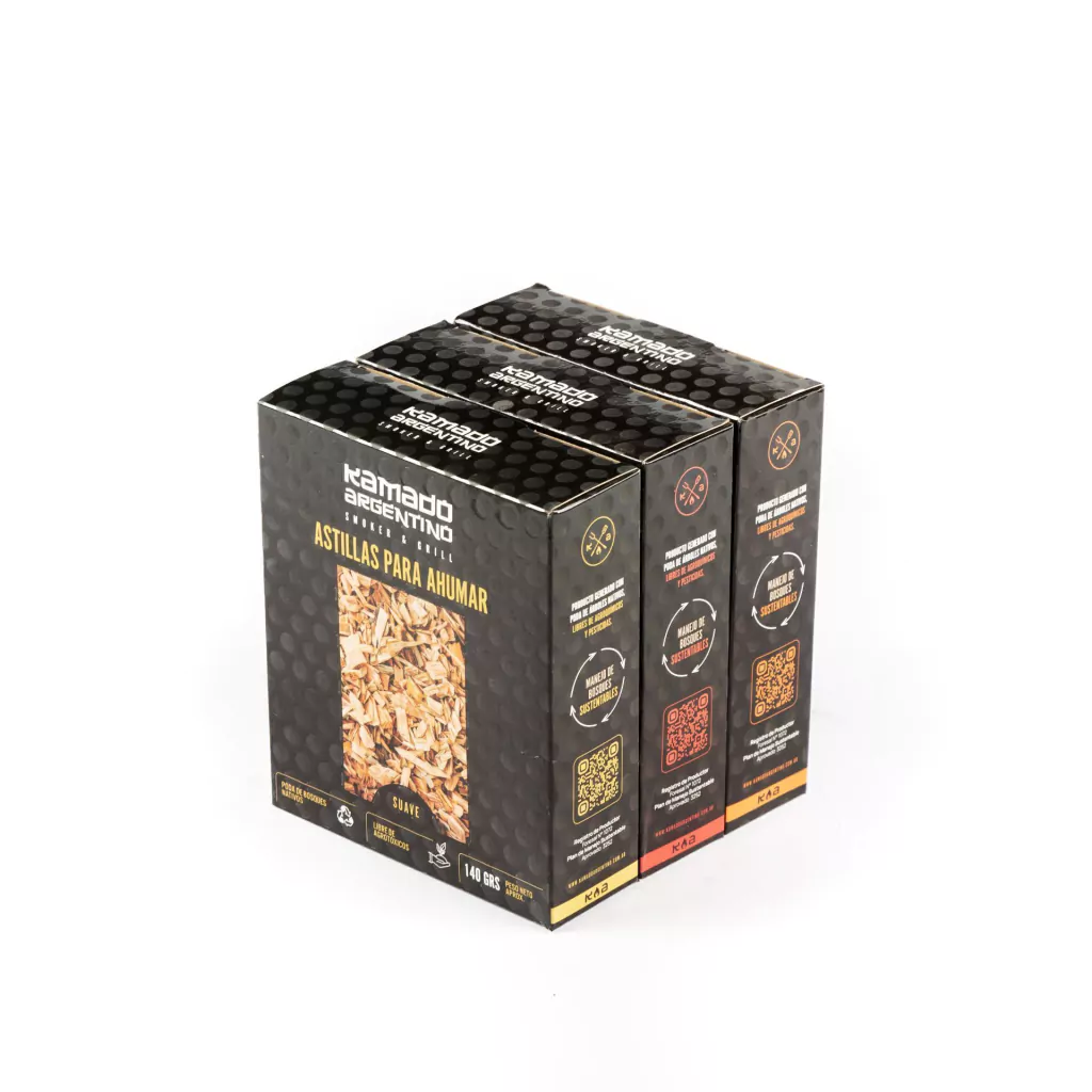 ASTILLAS SUAVE KAMADO ARGENTINO x140gr