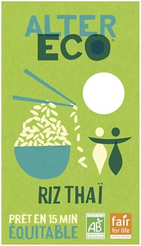 Vue 2 de Riz Thaï Bio Équitable