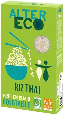 Vue 3 de Riz Thaï Bio Équitable