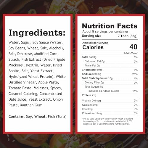 Vue 2 de Sauce Takoyaki Tomate Caramel