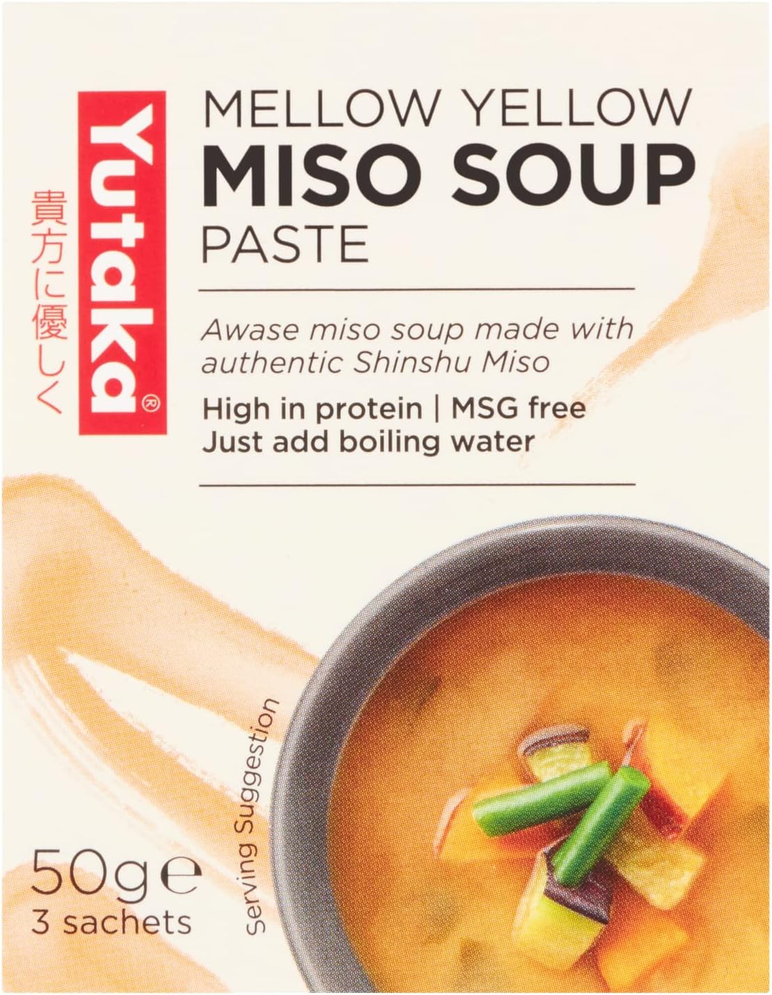 Yutaka Miso Soupe Jaune
