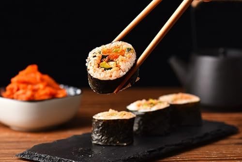 Vue 4 de Algues Nori Sushi Séchées