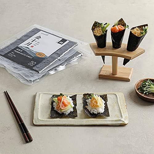 Vue 5 de Feuilles Nori Grillées Coréennes