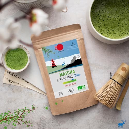 Vue 3 de Matcha Cérémonie Bio Japonais