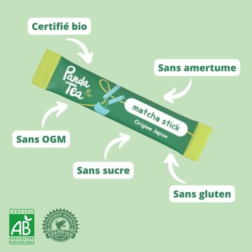 Vue 2 de Matcha Bio Shizuoka Énergisant