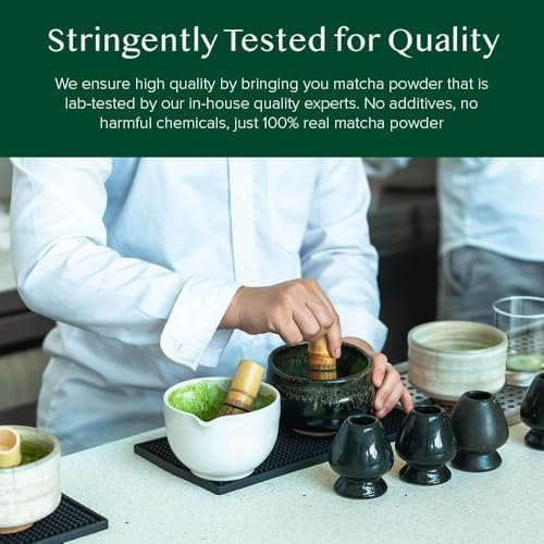 Vue 6 de Matcha Japonais Authentique Vert