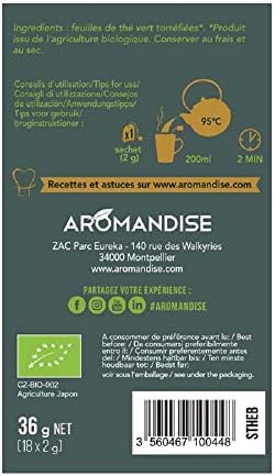 Vue 5 de Infusion Thé Bio Hojicha