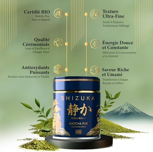 Vue 6 de Matcha Bio Premium Énergisant
