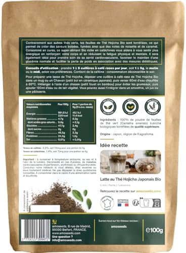 Vue 5 de Thé Hojicha Relaxation Bio