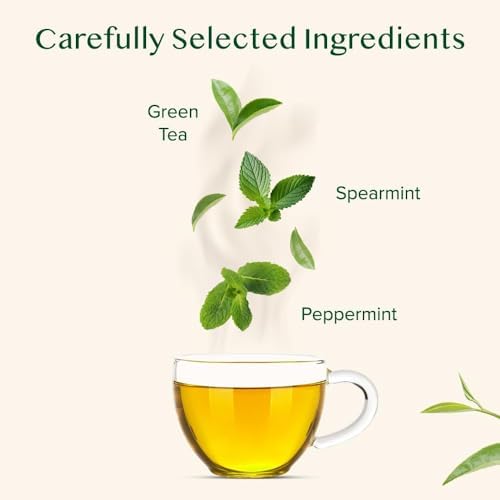 Vue 4 de Thé Vert Menthe Rafraîchissant