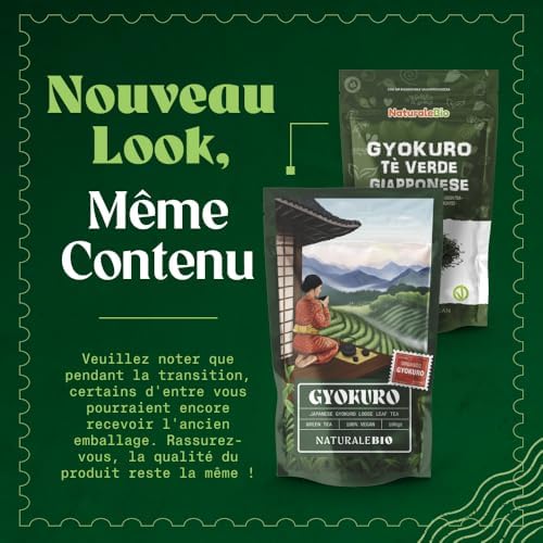 Vue 4 de Thé Vert Gyokuro Bio Japon