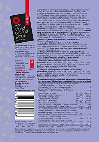 Vue 2 de Gingembre Mariné Rose Sushi