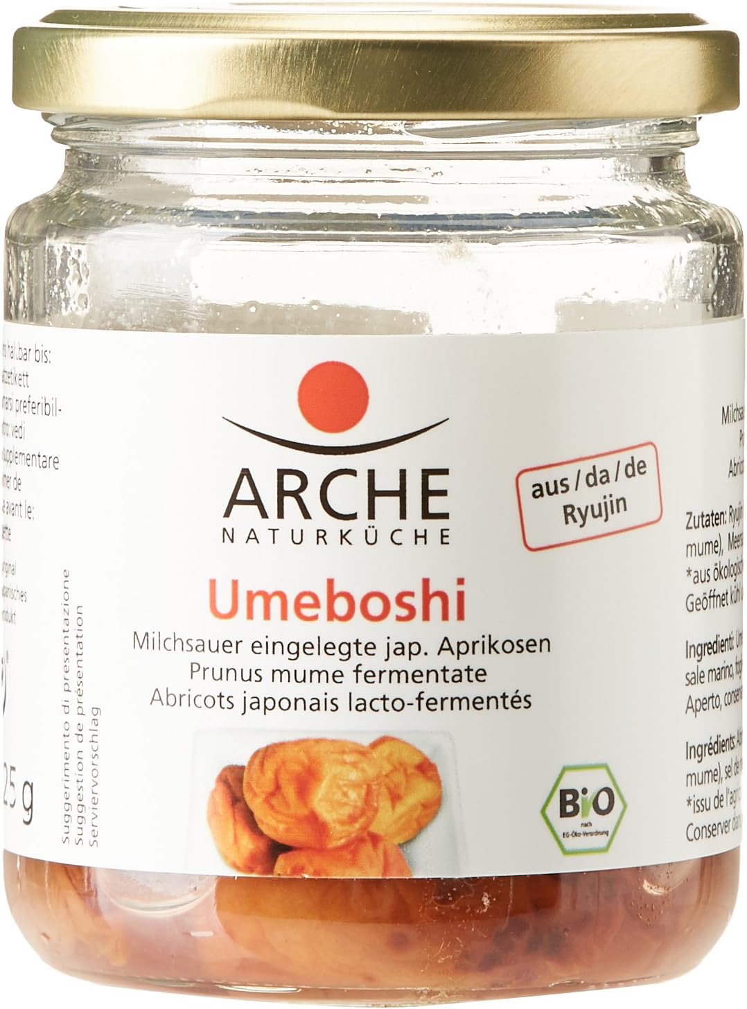 Arche umeboshi abricots sales