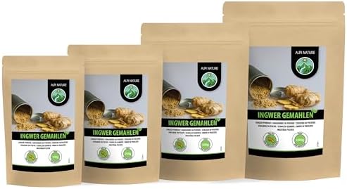 Vue 5 de Poudre Gingembre Naturel Bio