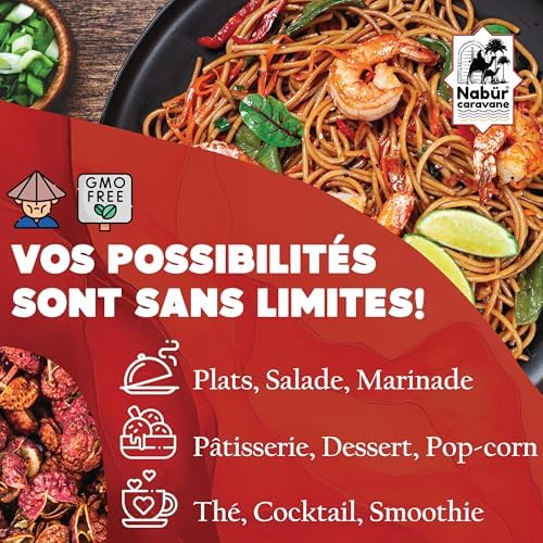 Vue 5 de Poivre Sichuan Baies Rouges