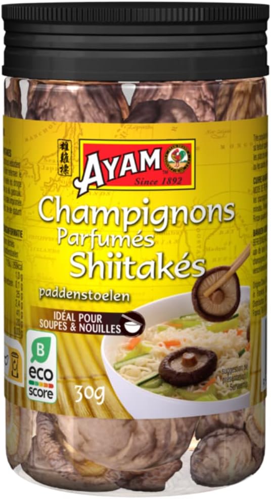 Ayam champignons parfumes shiitake