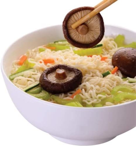 Vue 4 de Champignons Shiitake Séchés Naturels