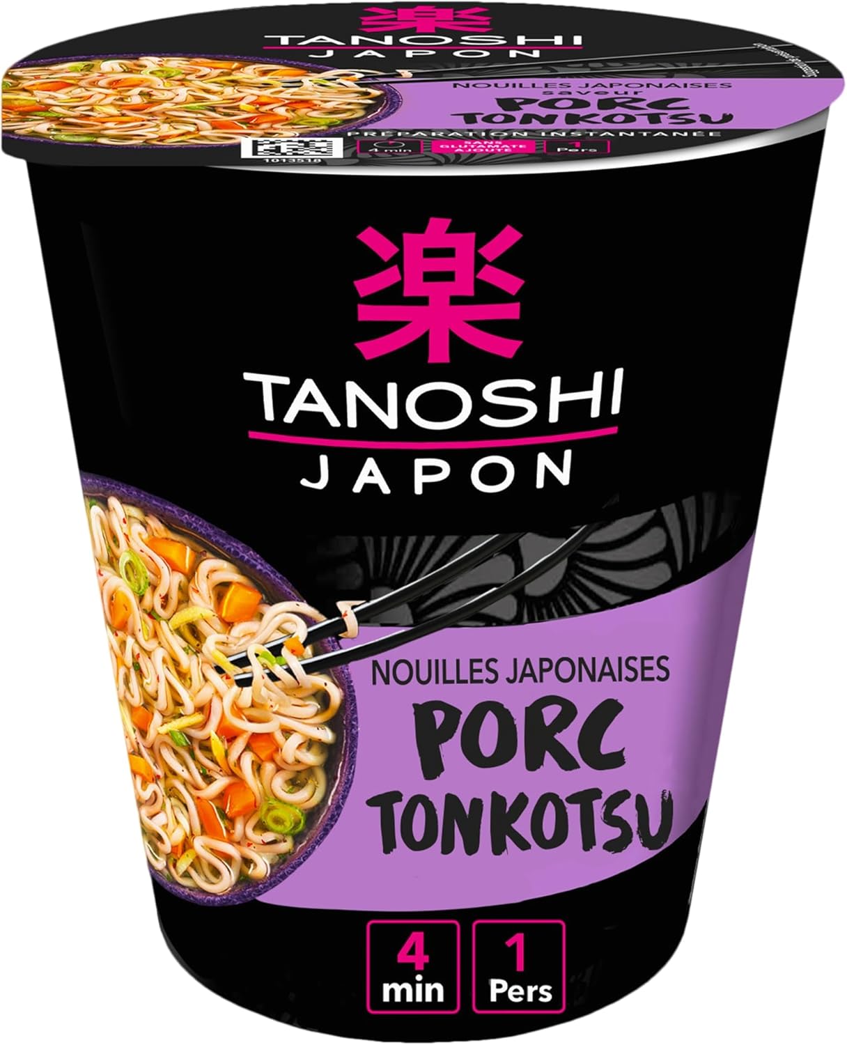 Tanoshi cup nouilles instantanees