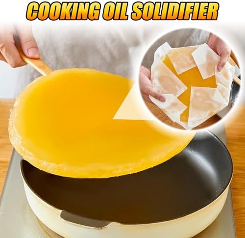 Vue 6 de Poudre Solidification Huile Friture