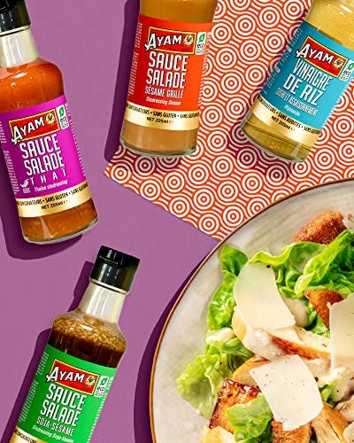 Vue 2 de Sauce Salade Sésame Grillée