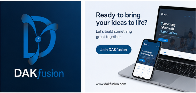 Ready to bring your ideas to life? Join DAKfusion and let's build something great together