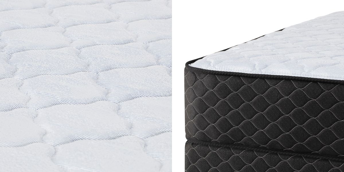 Detalle del acolchado y tela del colch&oacute;n Piero Smart Tech Resortes
