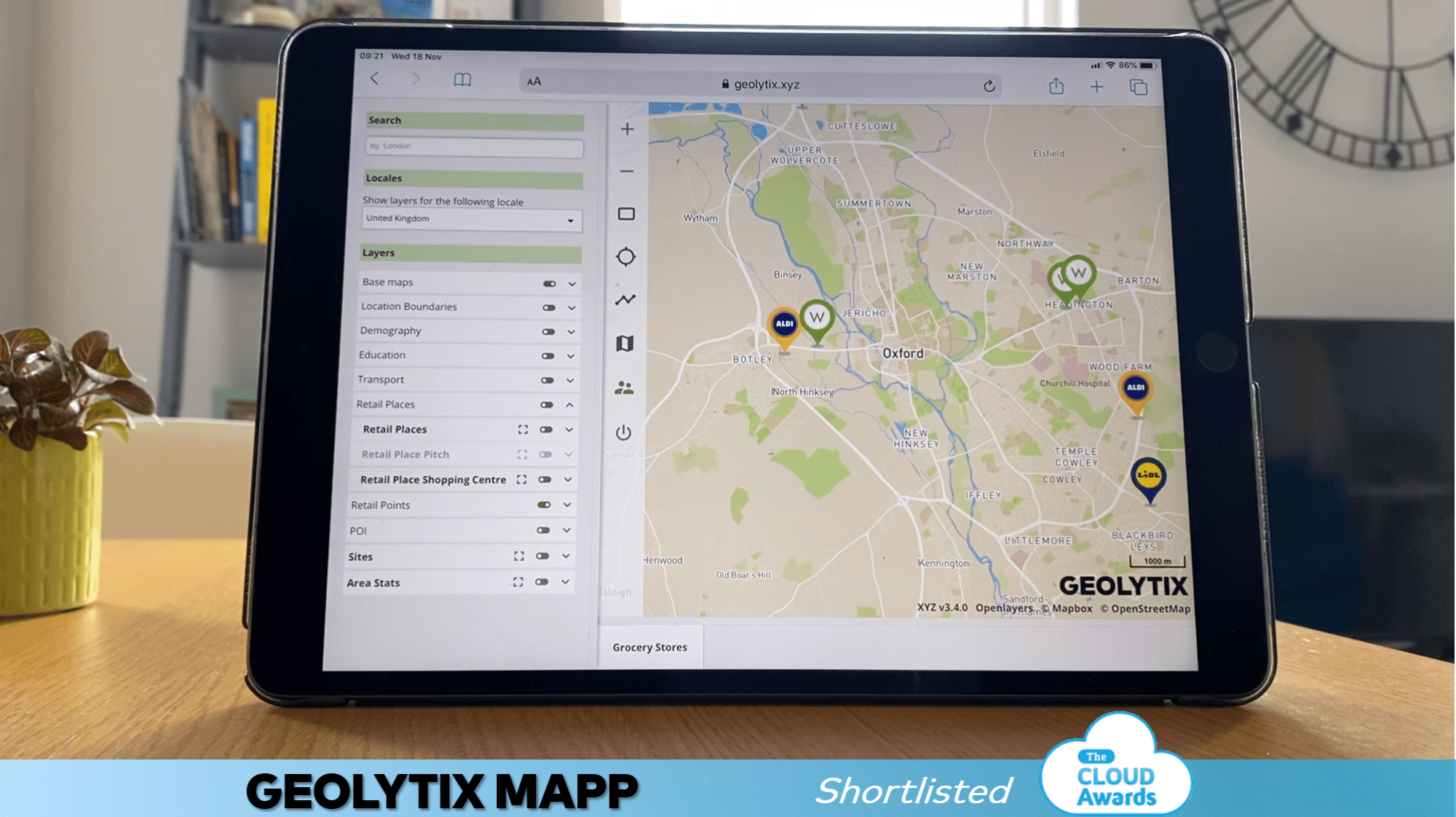 Background Image for MAPP shortlisted for best Business Intelligence & Analytics Solution at the Cloud Awards 2020